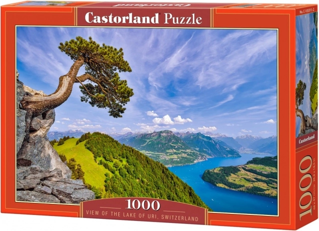 Puzzle 1000 elementów Jezioro Uri, Szwajcaria