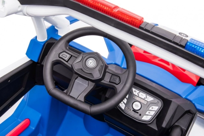 Dziecięcy pojazd policyjny na akumulator 4x4 Buggy XB-2118