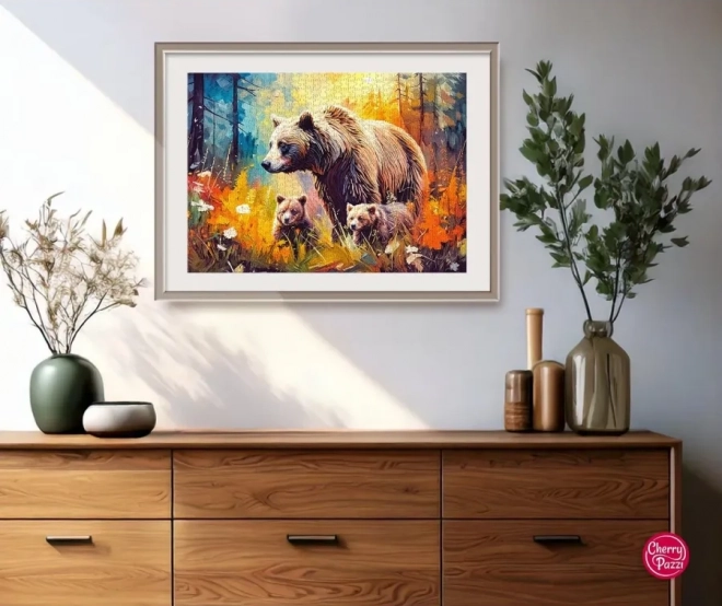 Puzzle Razem w dziczy 1000 elementów