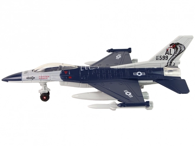 Funkcyjny model samolotu z oświetleniem i dźwiękami 1:72