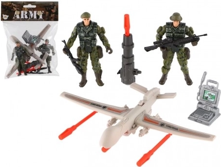 Wojskowy Zestaw z Dronem i Akcesoriami dla Dzieci