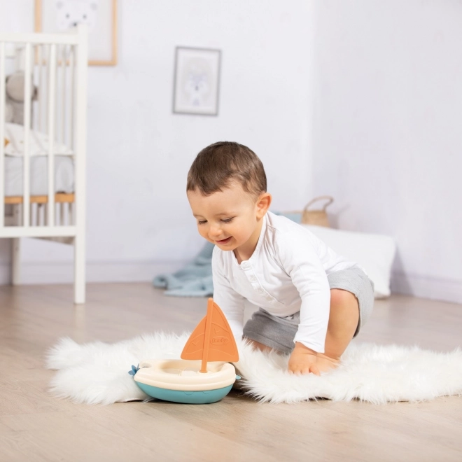 Smoby Little Green Bioplastowa Żaglówka do Wody