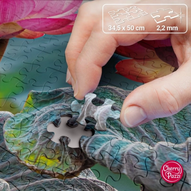 Puzzle Różowe kwiaty lotosu 500 elementów