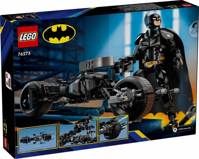 LEGOae DC Batman321273 Konfigurowalna figurka: Batman22 i Bat-Pod