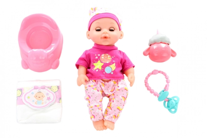 Lalka Tutu Dzidziuś 30 cm z sikaniem i dźwiękami