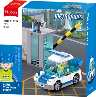 Sluban Metropolis policyjny samochód