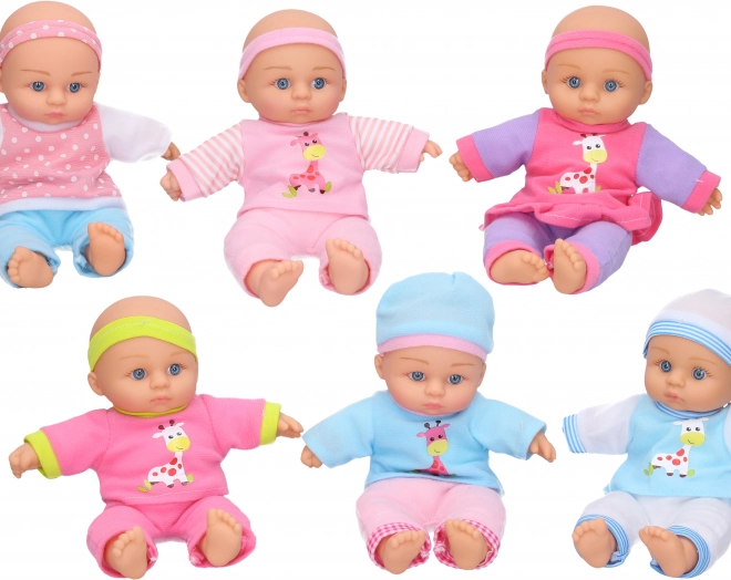 Urocze niemowlę z ubrankiem 24 cm