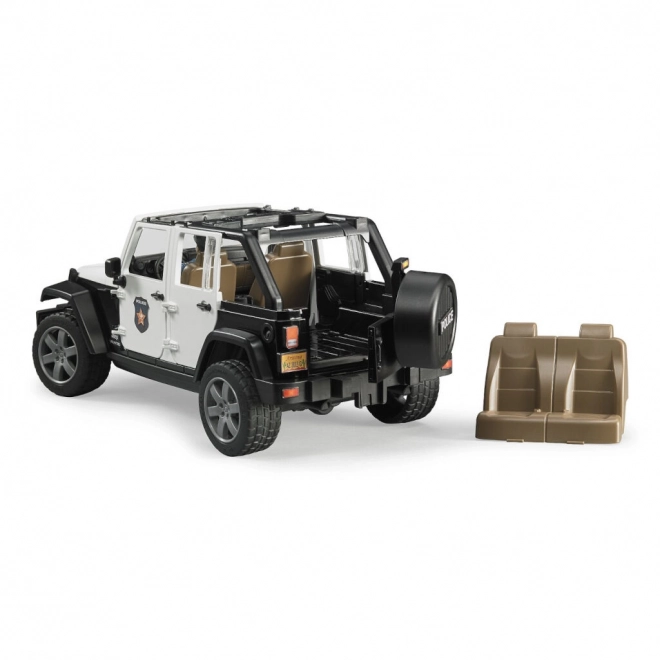 Bruder Jeep Wrangler Rubicon Policja