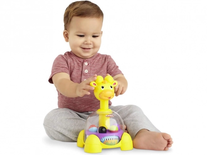Żyrafa zabawka z kulkami PlaySkool