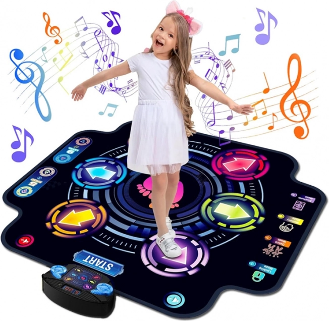 Muzyczna mata taneczna dla dzieci z Bluetooth