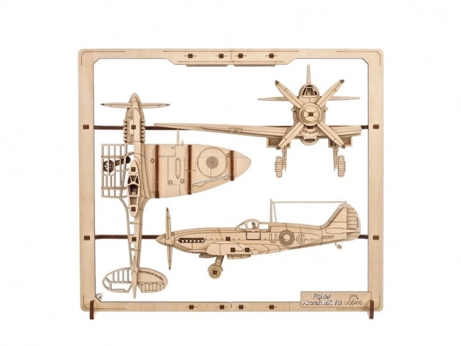 Ugears drewniane mechaniczne puzzle Myśliwiec