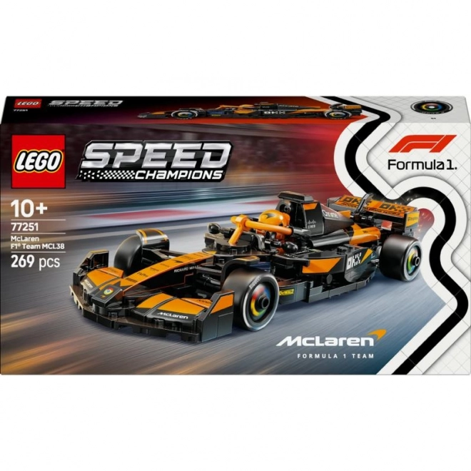 LEGO® Speed Champions 77251 Samochód wyścigowy McLaren F1® Team MCL38