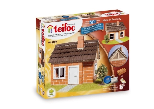 Zestaw do budowy Teifoc Dom Carlos 200 sztuk w pudełku 35x29x8cm