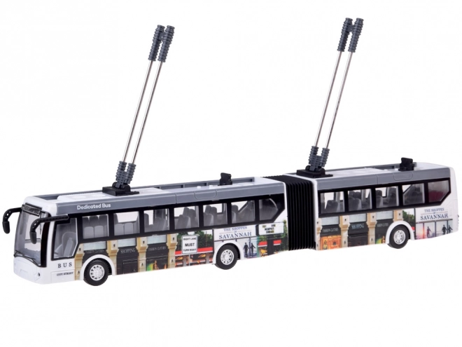 Zdalnie sterowany trolejbus miejski na pilot