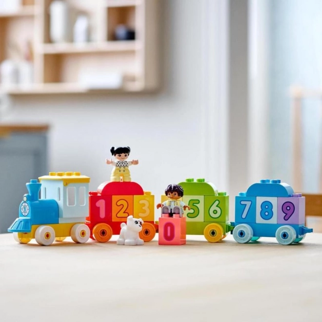 LEGO Duplo 10954 Pociąg z Cyferkami – Uczymy się Liczyć