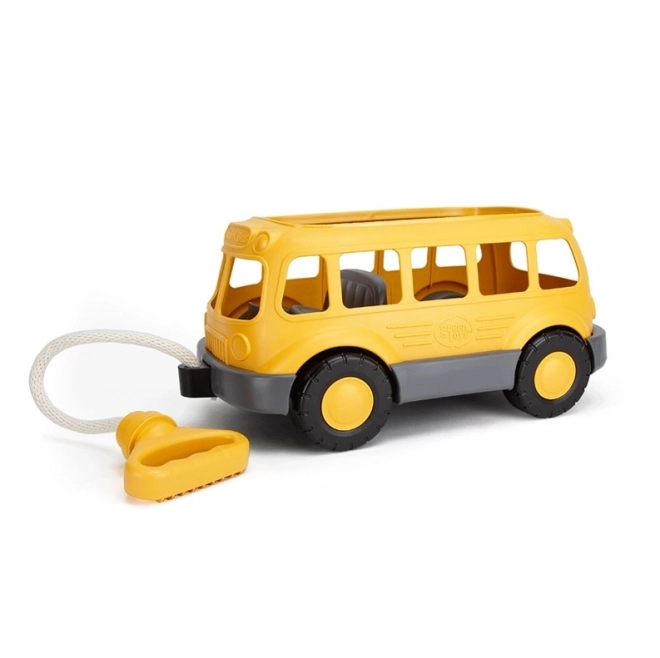 Green Toys ciągnik szkolny autobus