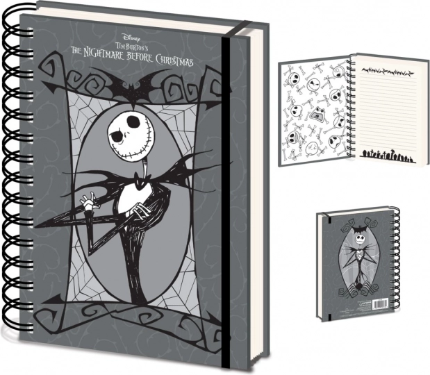 Zeszyt w spiralę Nightmare Before Christmas
