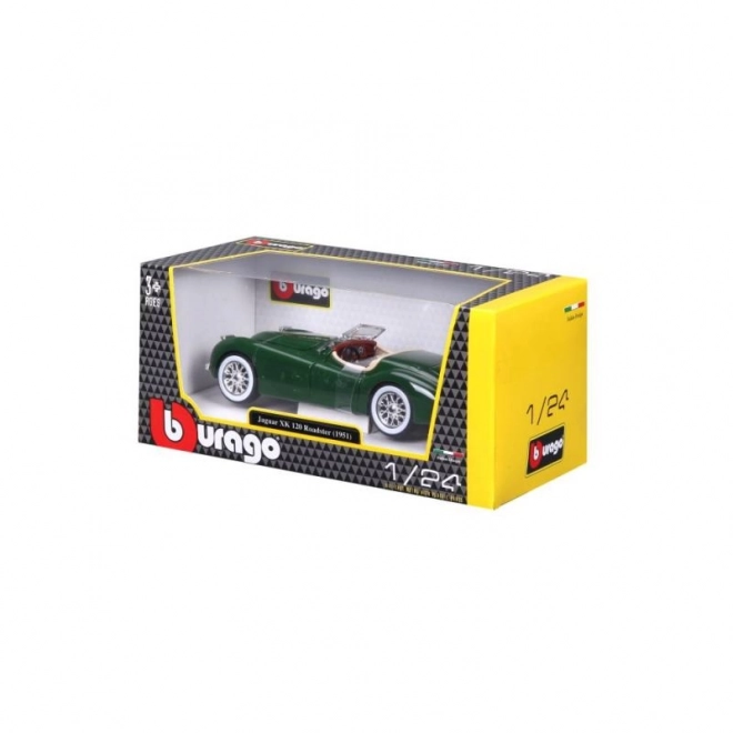 Bburago 1:24 Jaguar XK 120 Roadster (1951) zielony 18-22018