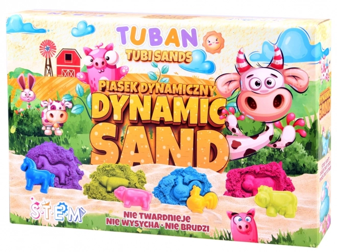 Dynamiczny piasek zestaw Farma
