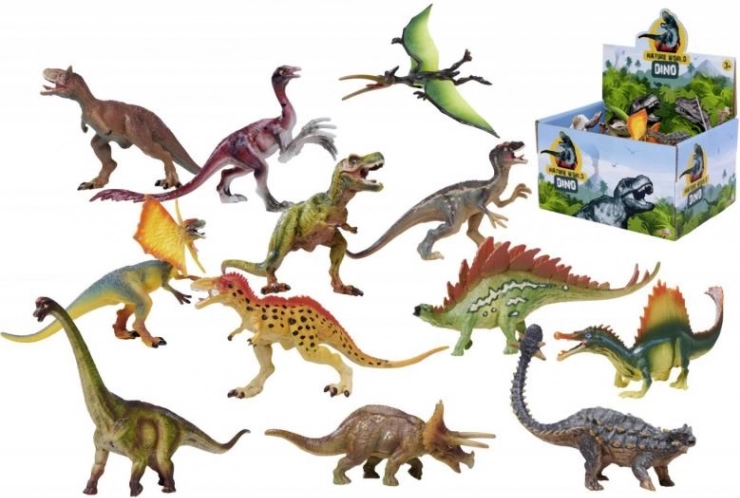 Figurka dinozaura 15–17 cm – Różne gatunki