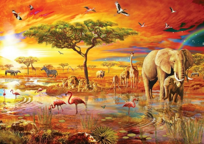 ART PUZZLE Puzzle Safari w Afryce 3000 elementów