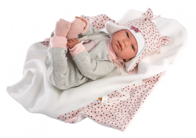 Llorens M844-60 ubranko dla lalki niemowlę NEW BORN rozmiar 43-44 cm