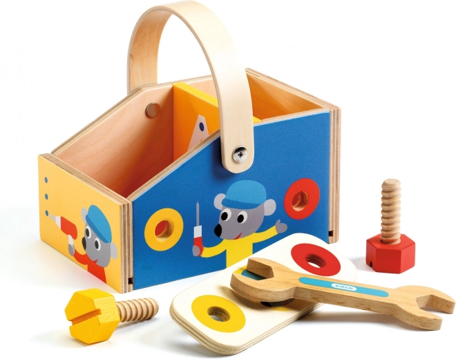 Nauka przez zabawę: wkręcanie i budowanie