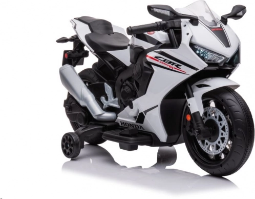 Dziecięcy elektryczny motocykl Honda CBR 1000RR biały