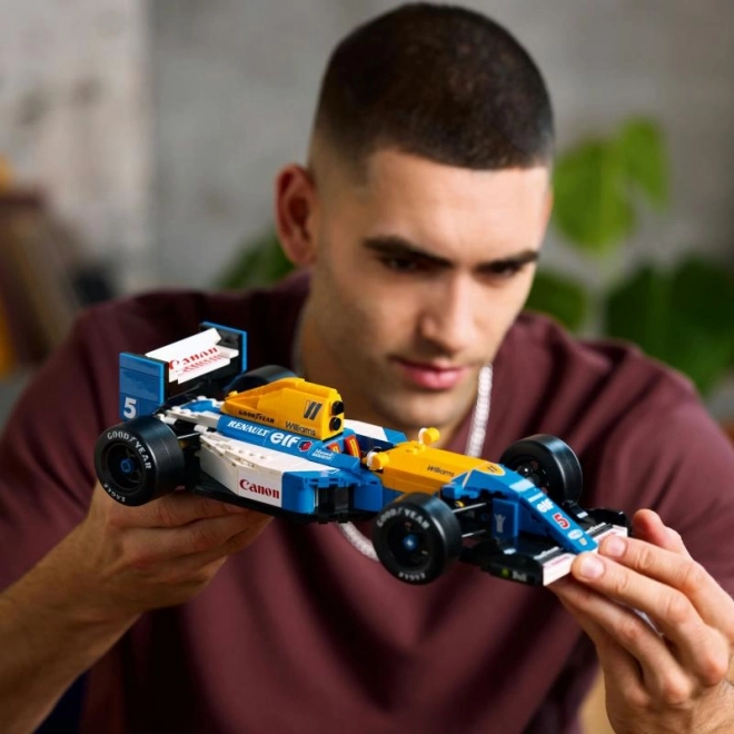 LEGO Icons 10353 Williams Racing FW14B z Nigelem Mansellem