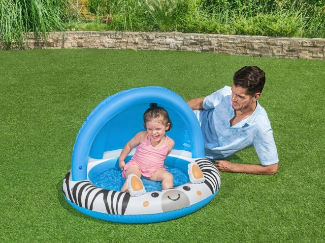 Dziecięcy basenik z zadaszeniem Bestway Zebra