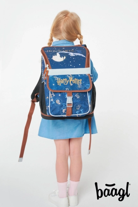 BAAGL 3 ZESTAW Zippy Harry Potter Hogwart: tornister, piórnik, worek