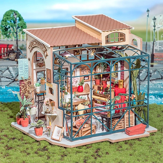 Kwiaciarnia Emily - Zrób to sam miniaturowy domek