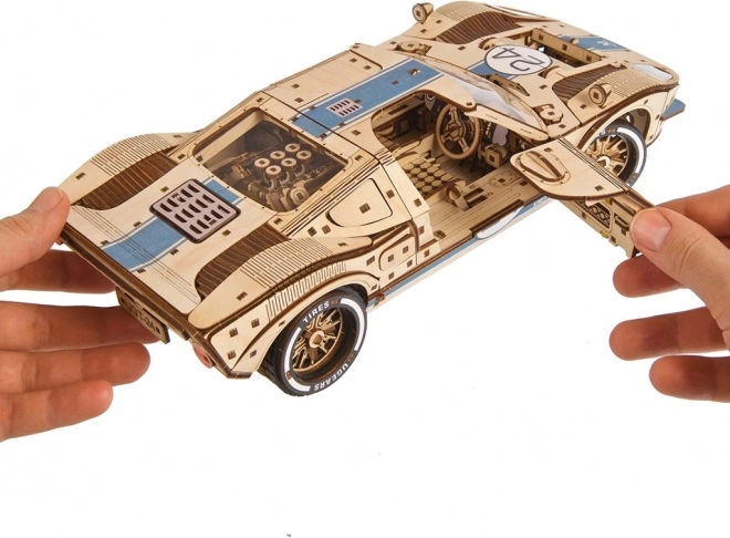 Ugears 3D drewniane mechaniczne puzzle Endurance Racer