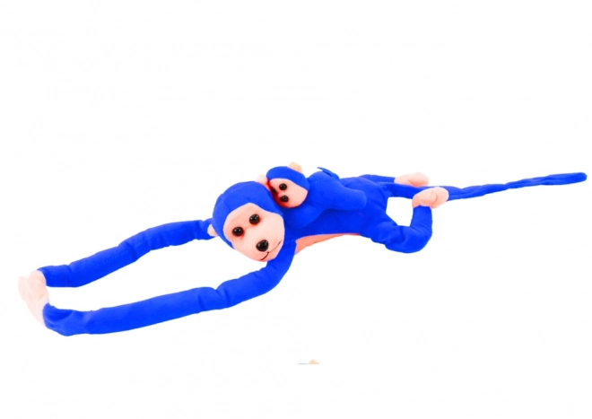 Pluszowy maskotka Baby Małpka Niebieska 70 cm
