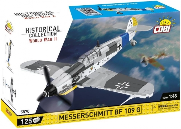 Zestaw do budowy samolotu Messerschmitt Bf 109 G 1:48 COBI