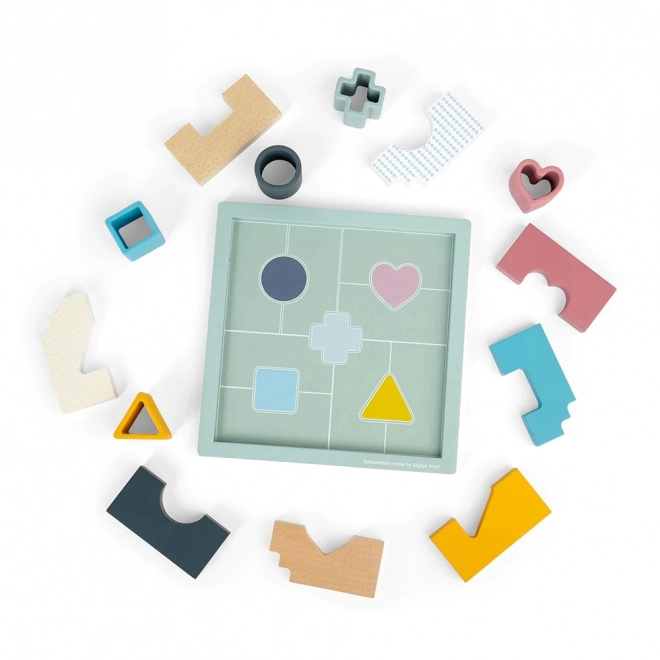 Mozaikowe puzzle Bigjigs Toys dla dzieci
