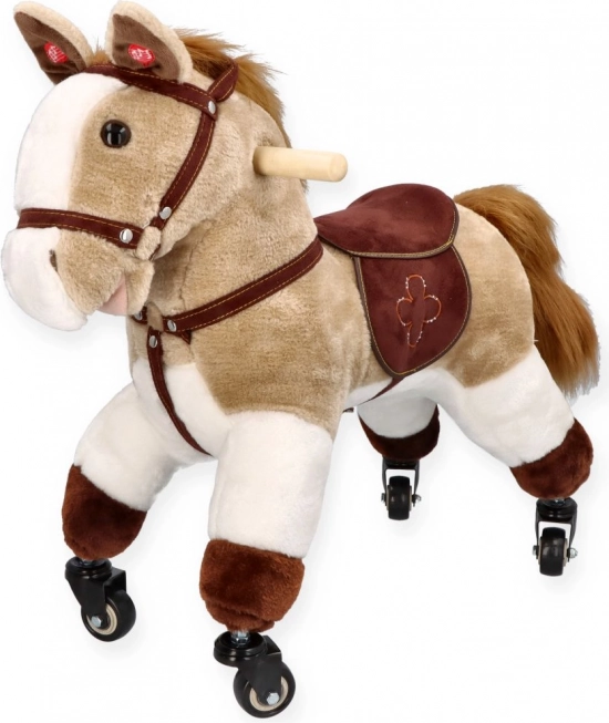 Konik na biegunach Mustang na kółkach