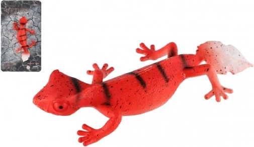 Antystresowy rozciągany gekon z silikonu 18 cm