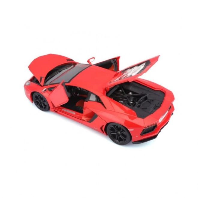 Bburago Lamborghini Aventador 1:18 pomarańczowy 18-11033