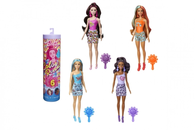 Barbie Color Reveal dzikie wzory