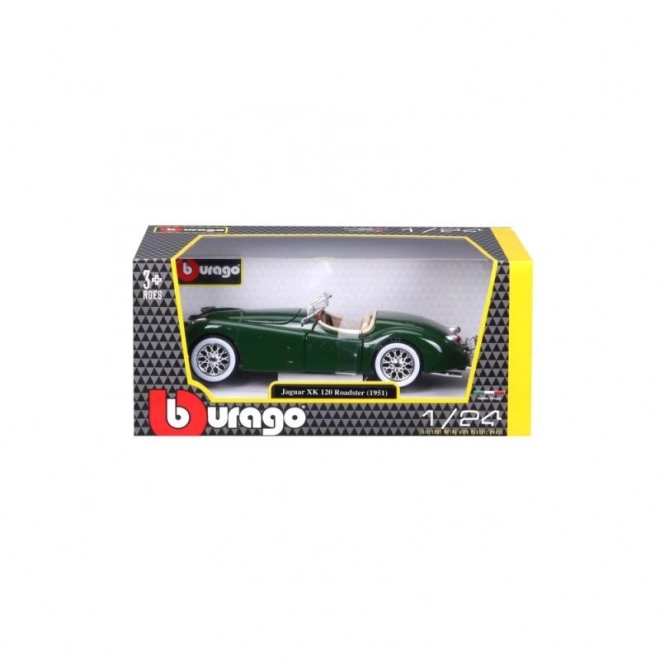 Bburago 1:24 Jaguar XK 120 Roadster (1951) zielony 18-22018
