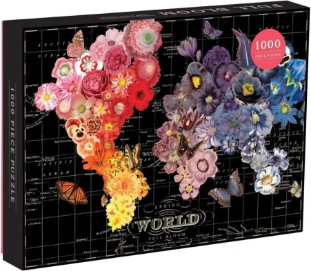 galison puzzle kwitnąca ziemia 1000 elementów