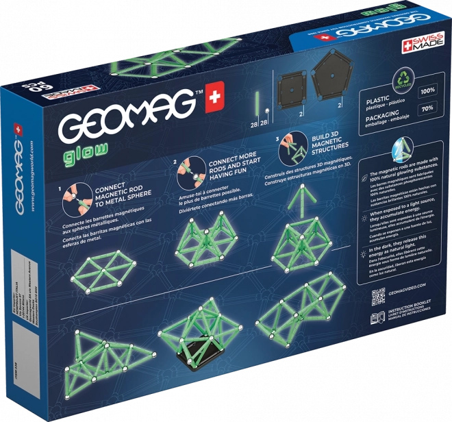 GEOMAG Glow 60 elementów