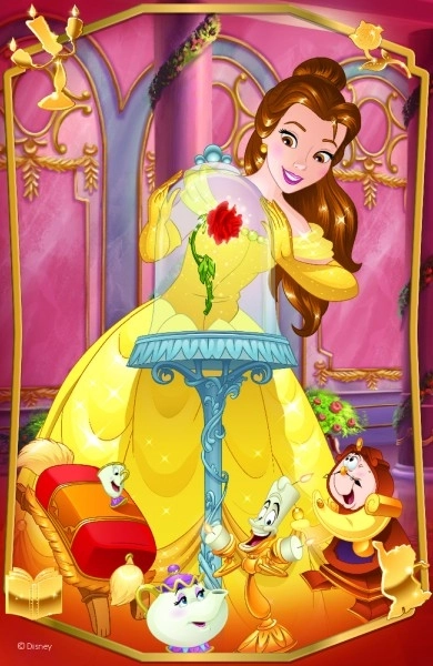 Minipuzzle Piękne Księżniczki/Disney Princess 54 elementów