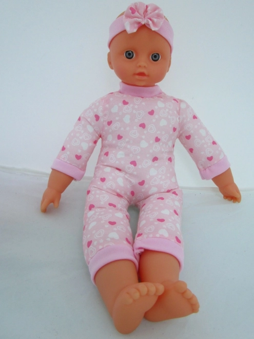 Laleczka z miękkim ciałkiem Bambolina Amore 33 cm