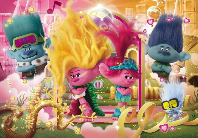 Clementoni puzzle Trolle 3 – 104 elementy