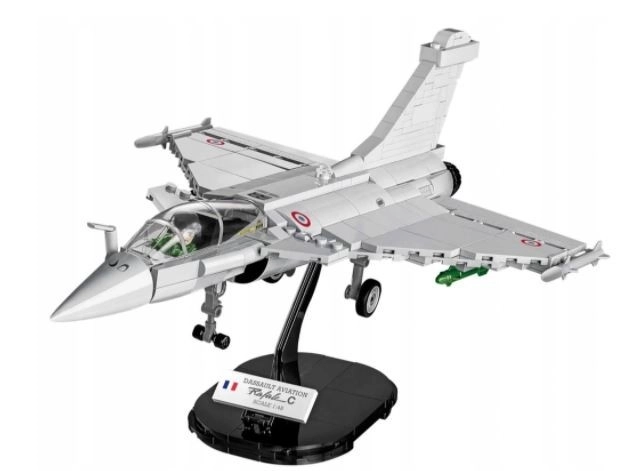 Składany model myśliwca Rafale C, 400 elementów