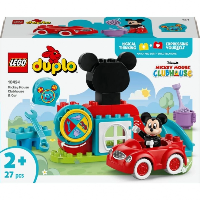 LEGO DUPLO 10454 Klub Myszki Mickey i samochód