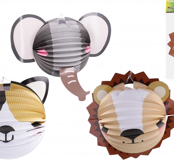 Lampion Kula Zwierzątka 25 cm