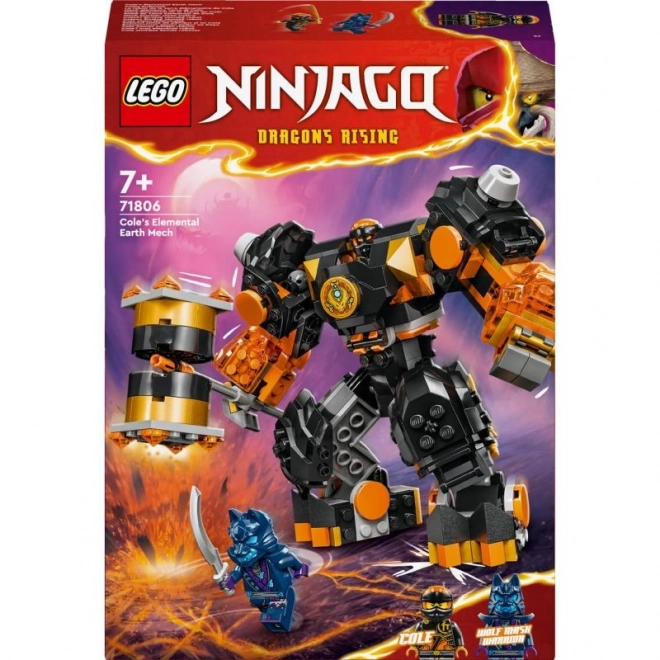 LEGO Ninjago Mech Żywiołu Ziemi Cole